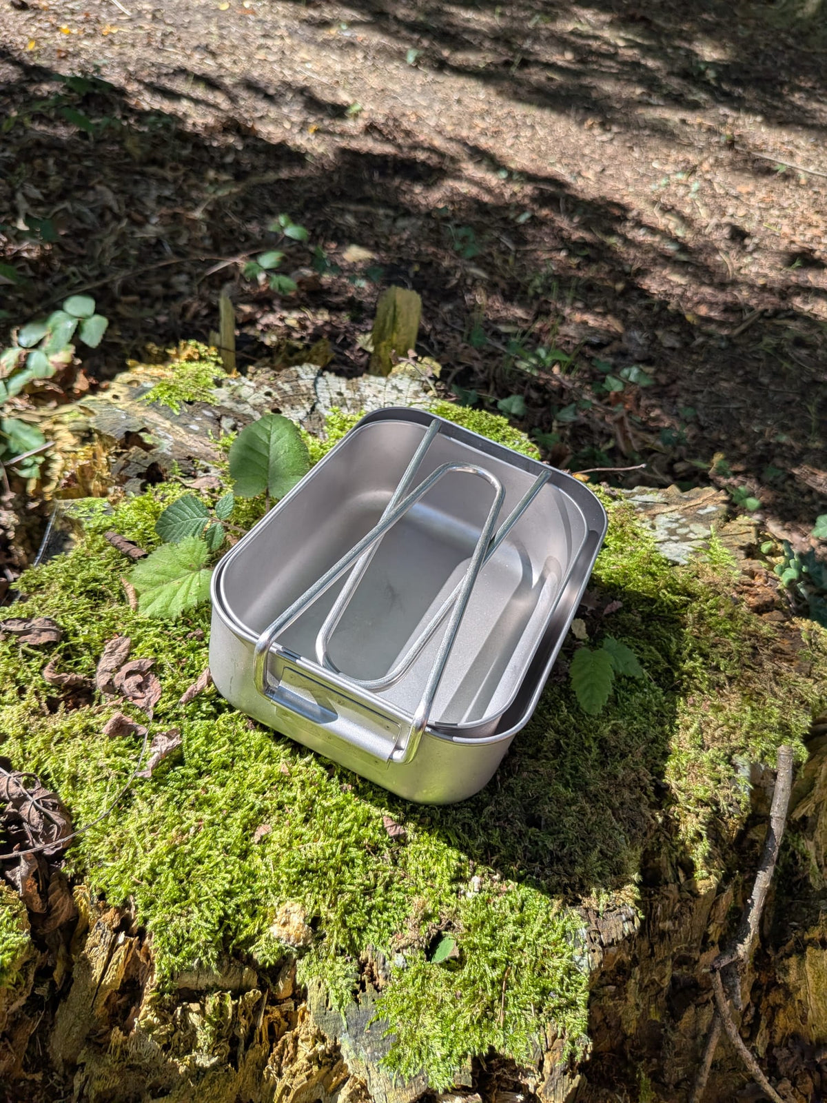 Original Niederländische Armee Kochgeschirr 2-teilig – Feldkochset Aluminium gebraucht (KL Gamelle)