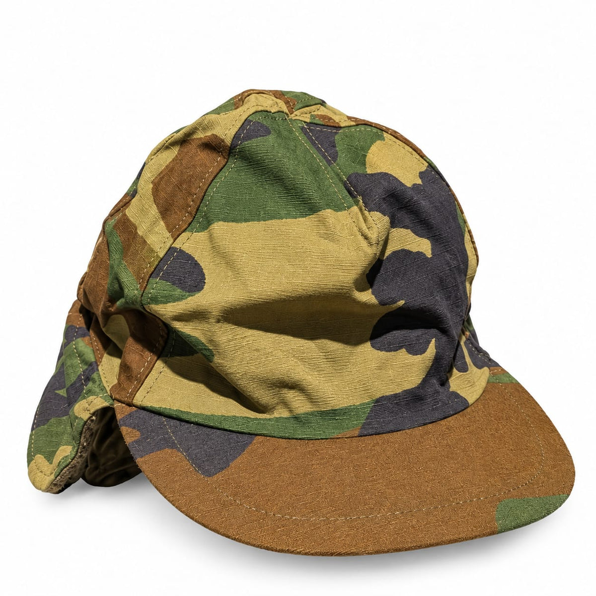 Original Türkische Armee Wintermütze / Feldmütze Woodland – Gr. 2 (56/57)