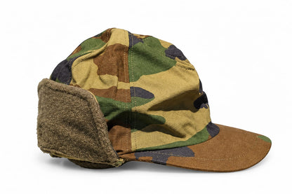 Original Türkische Armee Wintermütze / Feldmütze Woodland – Gr. 2 (56/57)