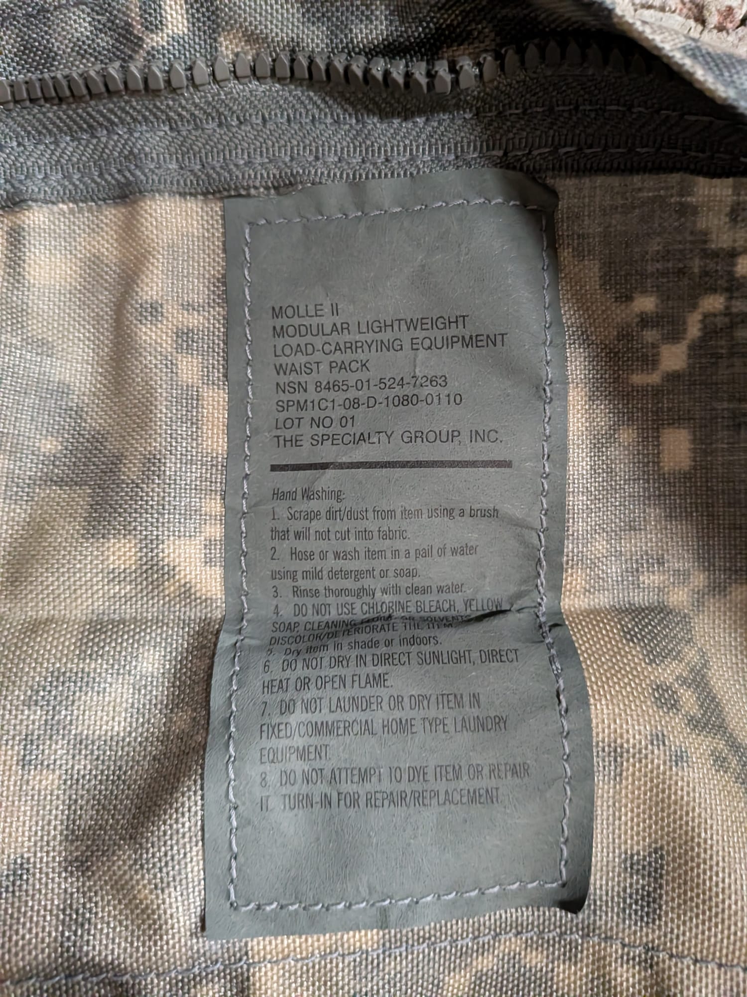 MOLLE II Bauchtasche Hüfttasche Outdoor – Werk 97