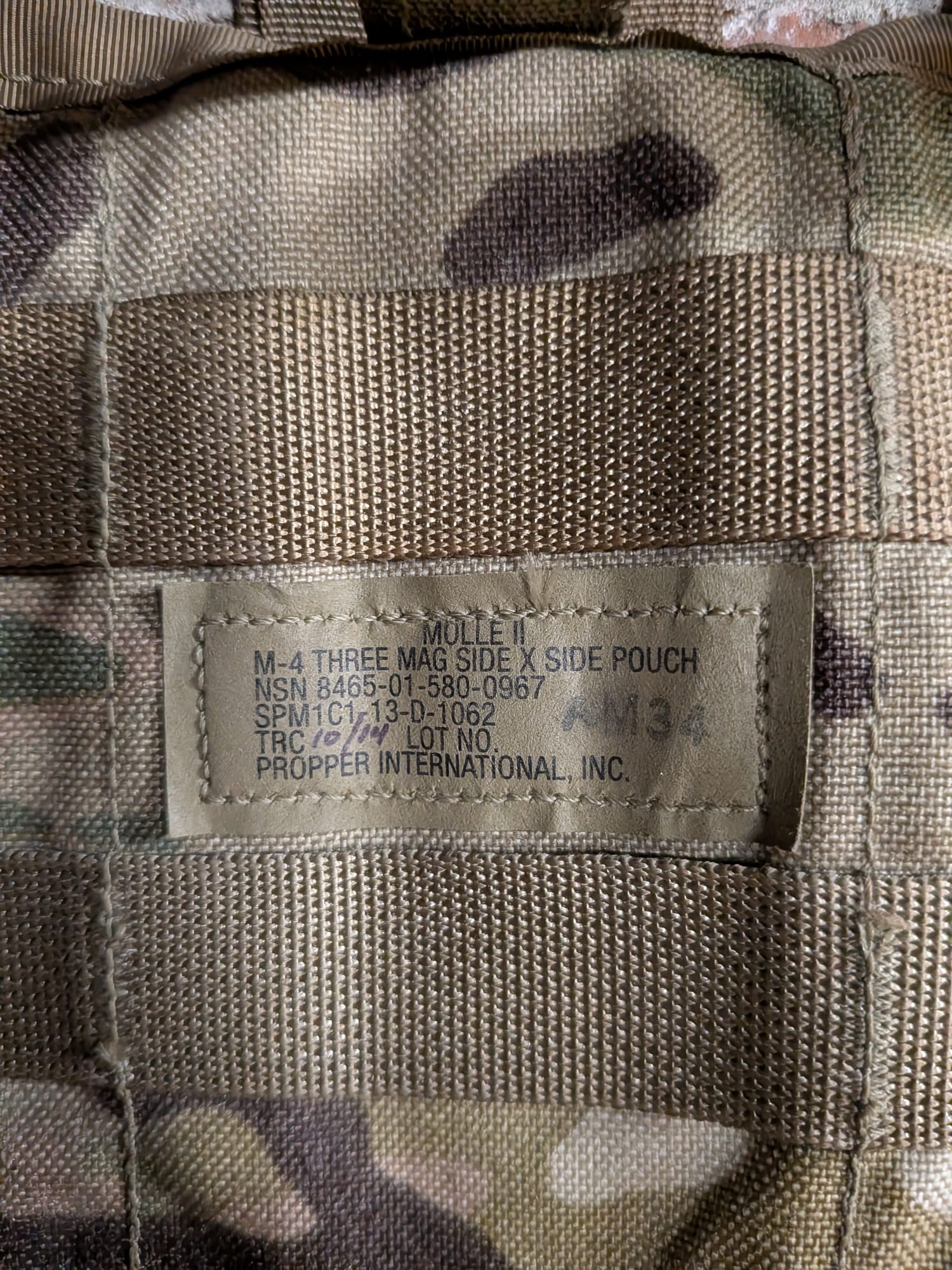 MOLLE II M4 Dreifach-Magazintasche – Werk 97