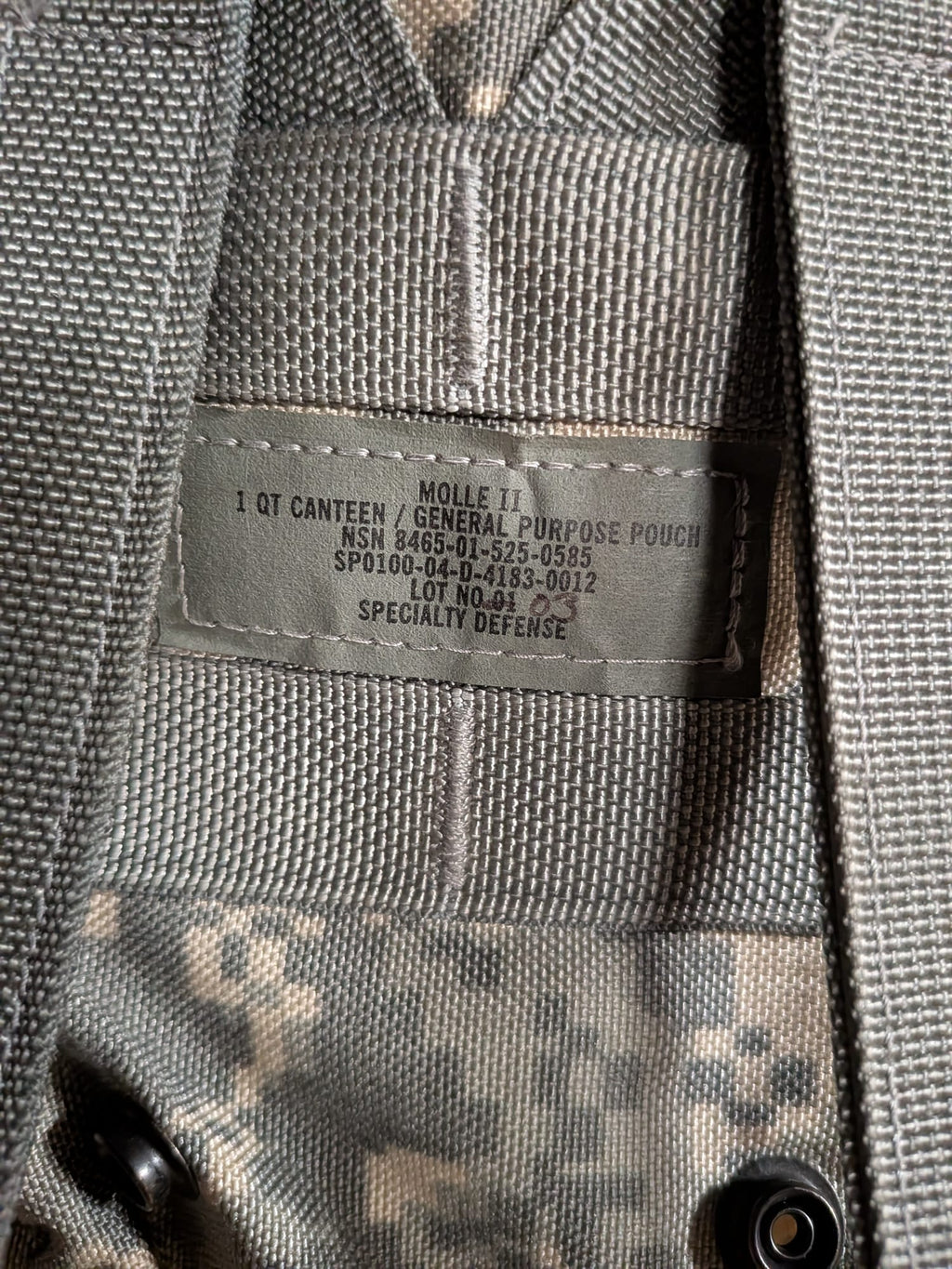 MOLLE II Canteen Pouch Feldflaschen-Tasche – Werk 97